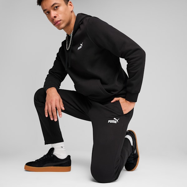 Pants deportivos para hombre logotipo Essentials No. 1, PUMA Black, extralarge