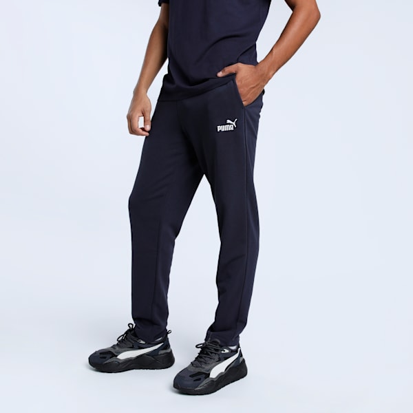 No. 1 Logo Men's Sweatpants, New Navy, extralarge-IND