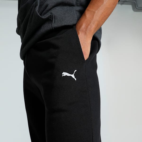 Men's Knitted Sweatpants, PUMA Black, extralarge-IND