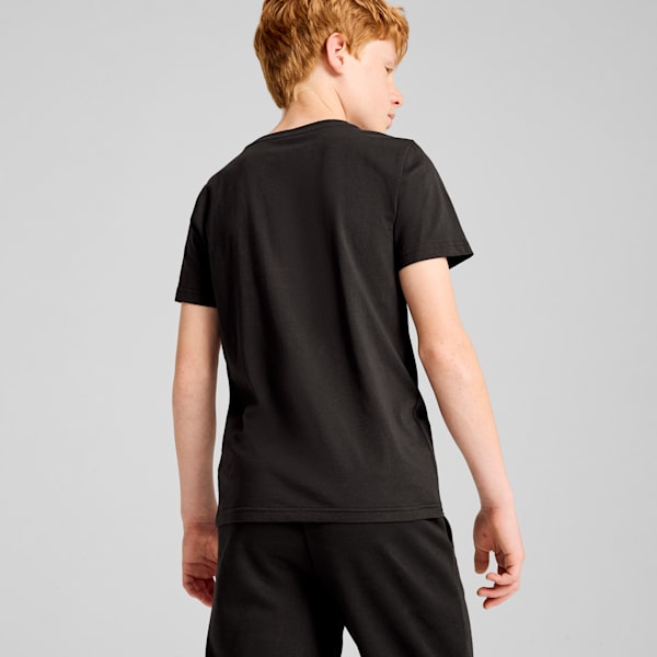 SQUAD Big Graphic Youth Tee, PUMA Black, extralarge-IND