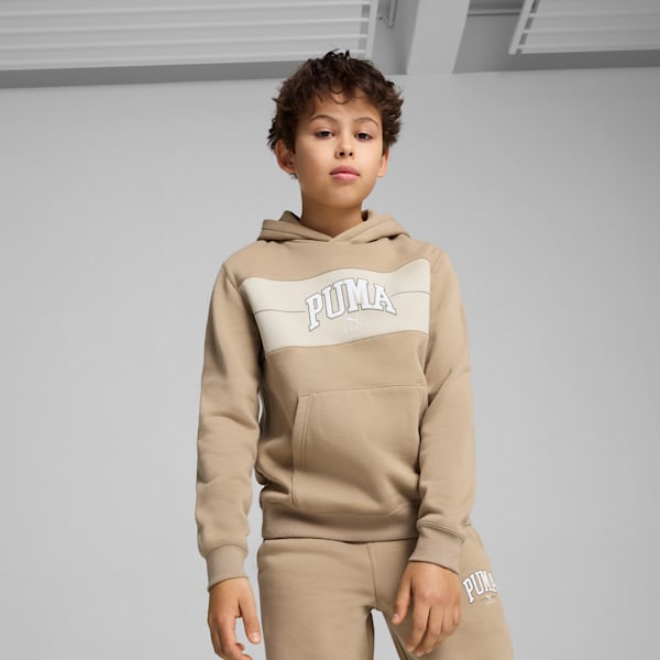 PUMA SQUAD Big Kids' Hoodie, Oak Branch, extralarge