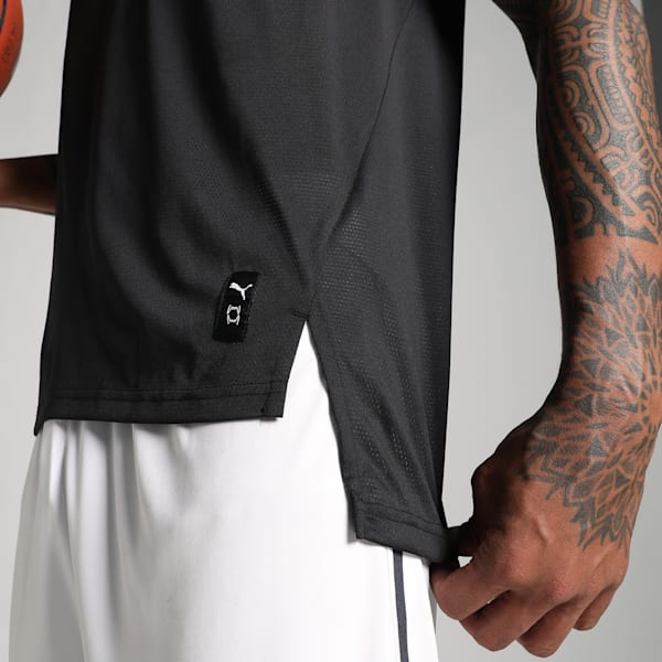 Winning Shot Mesh Men's Basketball Tank, PUMA Black, extralarge-IND