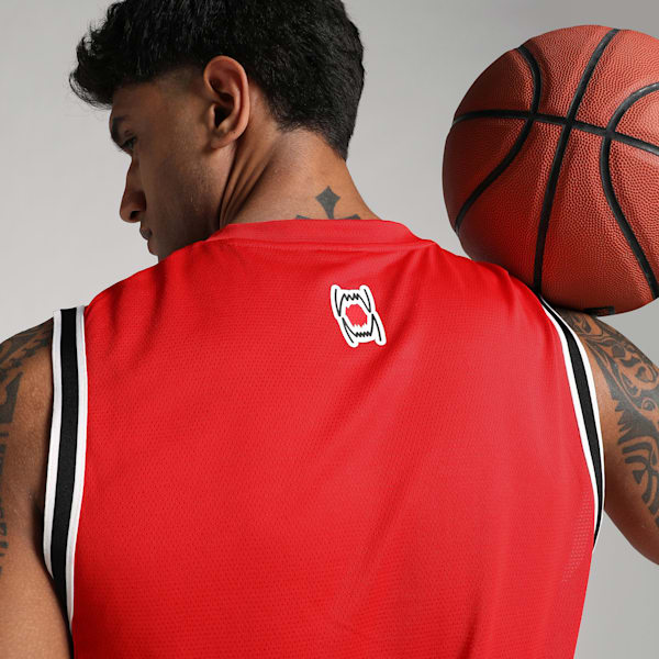 Winning Shot Mesh Men's Basketball Tank, For All Time Red, extralarge-IND