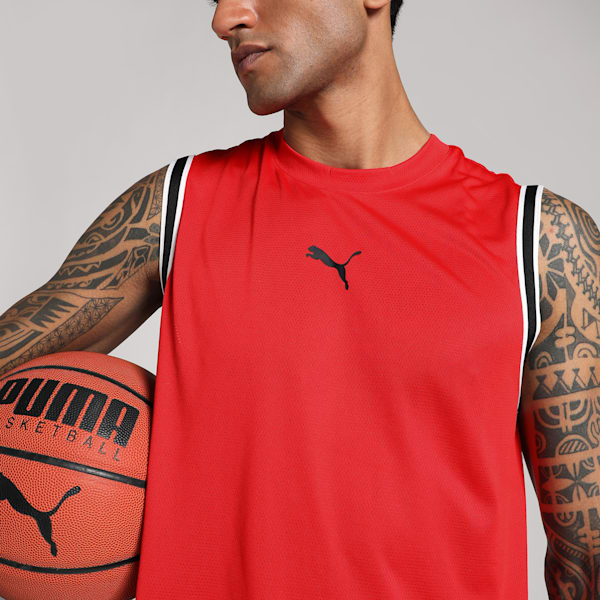 Winning Shot Mesh Men's Basketball Tank, For All Time Red, extralarge-IND