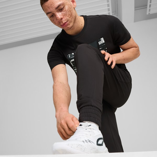 メンズ バスケットボール ウイニング ショット テック スウェット パンツ, PUMA Black, extralarge-JPN