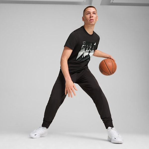 メンズ バスケットボール ウイニング ショット テック スウェット パンツ, PUMA Black, extralarge-JPN