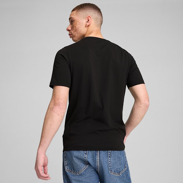 ESS+ LOGO LAB Cat Men's Tee, PUMA Black, extralarge
