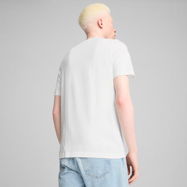 ESS+ LOGO LAB Cat Men's Tee, PUMA White, extralarge