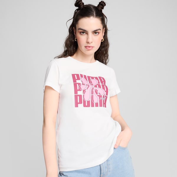 GRAPHICS Women's Tee, PUMA White, extralarge
