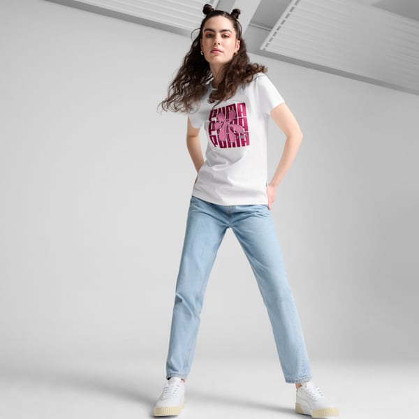 T-shirt GRAPHICS Femme, PUMA White, extralarge