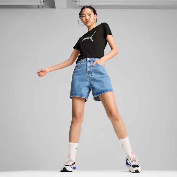 GRAPHICS Cat Women's Tee, PUMA Black, extralarge