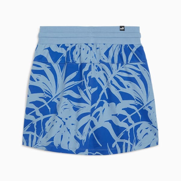 Falda para mujer ESS+ PALM RESORT, Zen Blue-AOP, extralarge