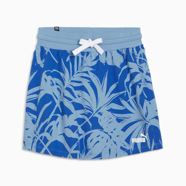 ESS+ PALM RESORT Women's Skirt, Zen Blue-AOP, extralarge