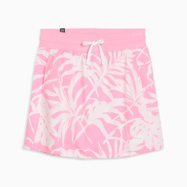 ESS+ PALM RESORT Women's Skirt, Pink Lilac-AOP, extralarge