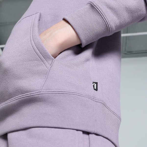 Loungewear Women's Tracksuit, Pale Plum, extralarge-IND