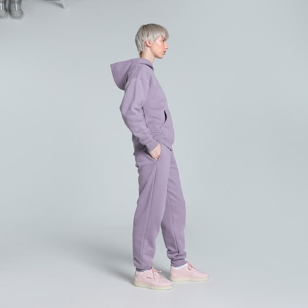 Loungewear Women's Tracksuit, Pale Plum, extralarge-IND