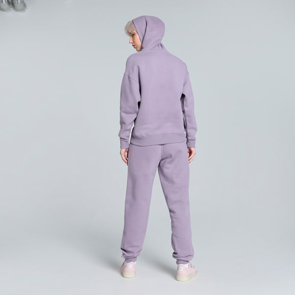 Loungewear Women's Tracksuit, Pale Plum, extralarge-IND