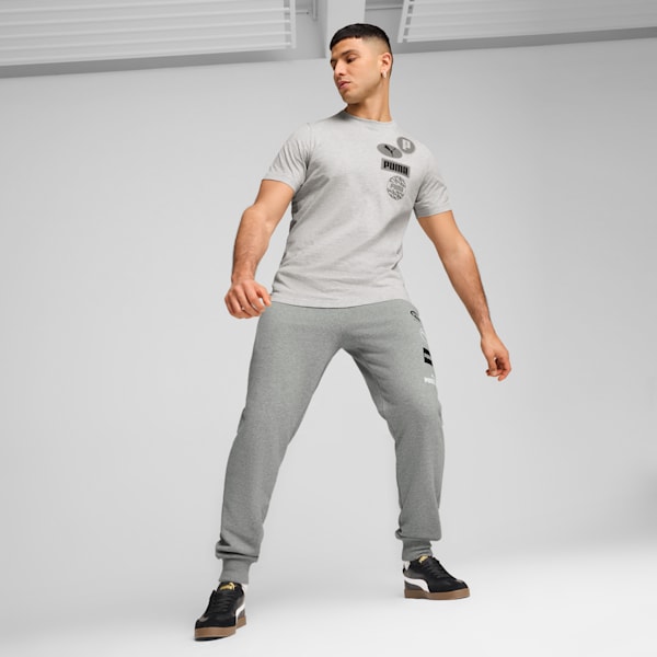 T-shirt avec icône GRAPHICS Hommes, Light Gray Heather, extralarge
