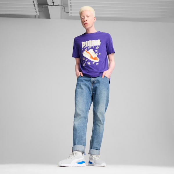T-shirt GRAPHICS Sneaker Homme, Lapis Lazuli, extralarge