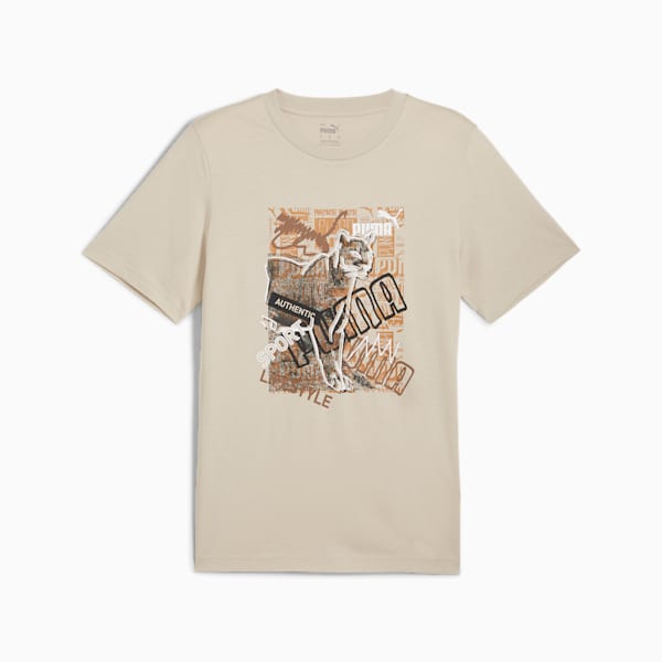 GRAPHICS Men's Photoprint Tee, Desert Dust, extralarge