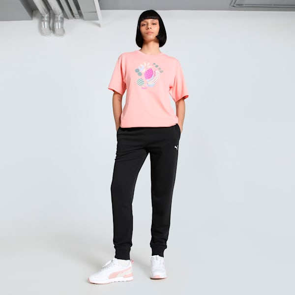 Women's Knitted Sweatpants, PUMA Black, extralarge-IND