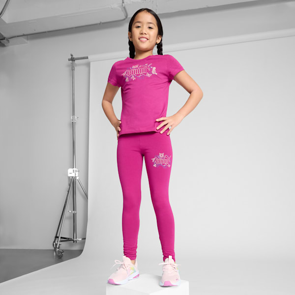 ESS+ STARRY SAFARI Big Kids' Tee, Magenta Gleam, extralarge