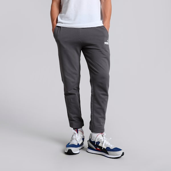 Men's Slim Fit Pants, Cool Dark Gray, extralarge-IND