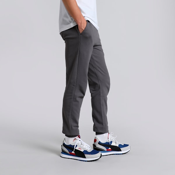 Men's Slim Fit Pants, Cool Dark Gray, extralarge-IND