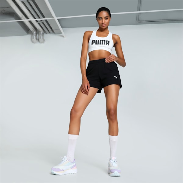 Women's Basic Shorts, PUMA Black, extralarge-IND