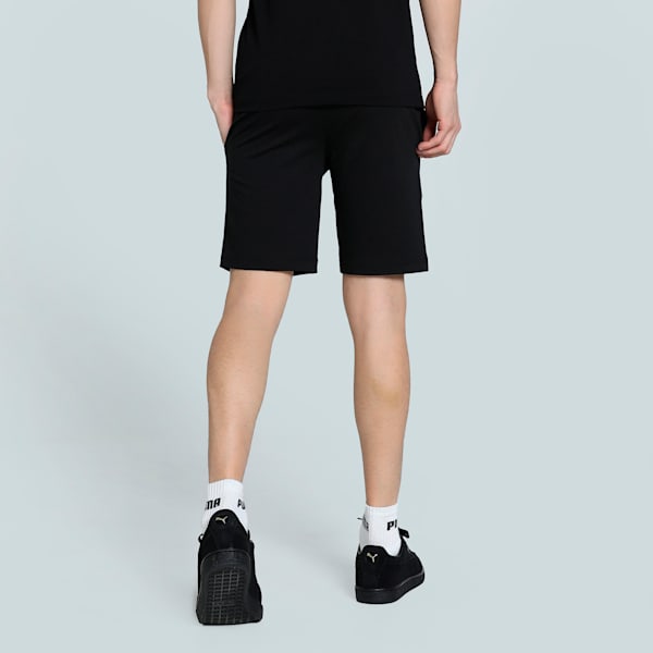 PUMA x one8 Men's Printed Slim Fit Shorts, PUMA Black, extralarge-IND