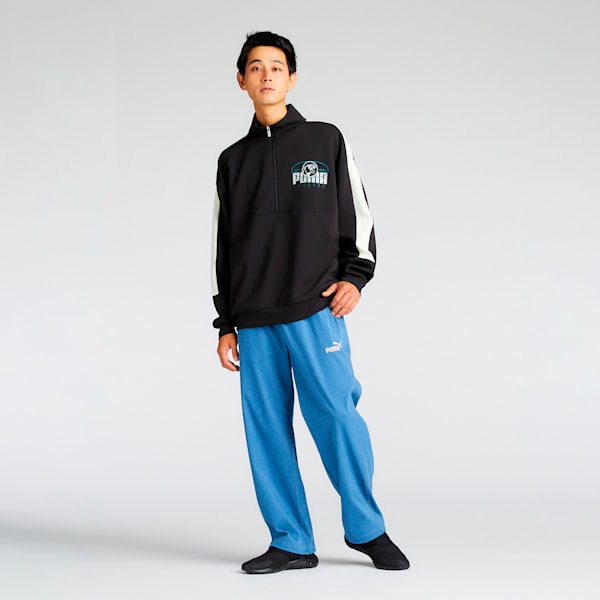 メンズ CORE HERITAGE MX トラック ハーフジップ スウェットジャケット, PUMA Black, extralarge-JPN