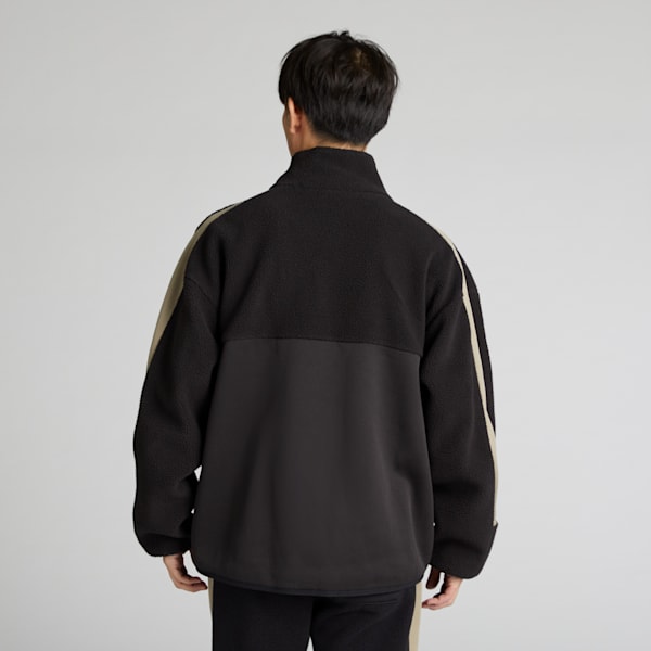メンズ CORE HERITAGE ウィンターライズ ハーフジップ スウェットジャケット, PUMA Black, extralarge-JPN