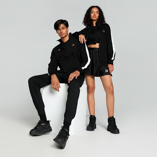 T7 Track Jacket, PUMA Black, extralarge-IND