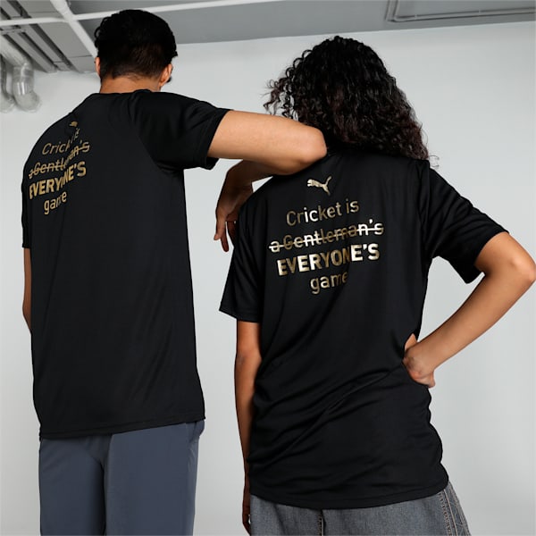 Unisex Crew-Neck T-shirt, PUMA Black, extralarge-IND