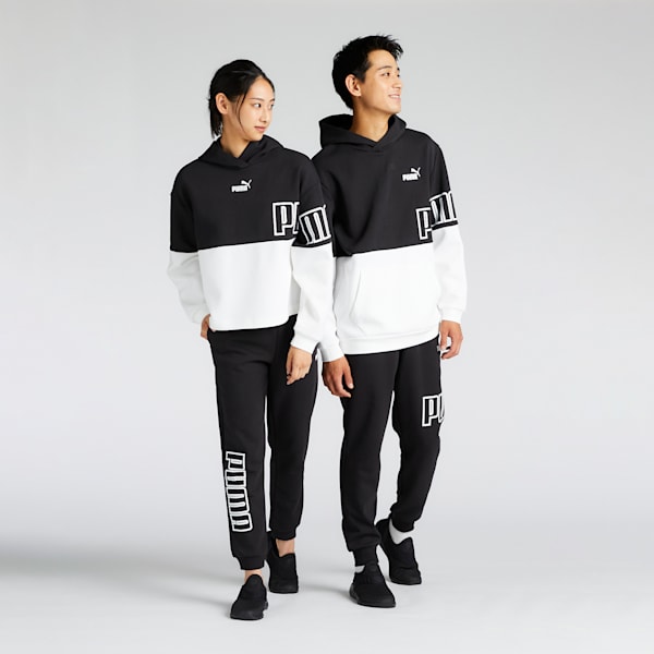 メンズ プーマ パワー MX クルースウェット, PUMA Black, extralarge-JPN