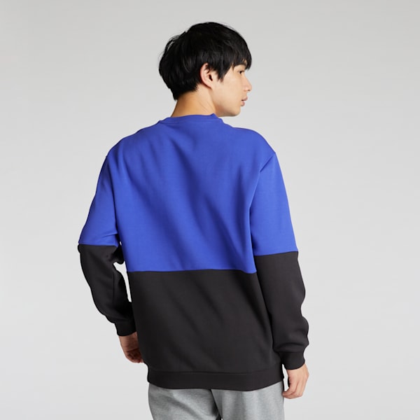 メンズ プーマ パワー MX クルースウェット, Lapis Lazuli, extralarge-JPN