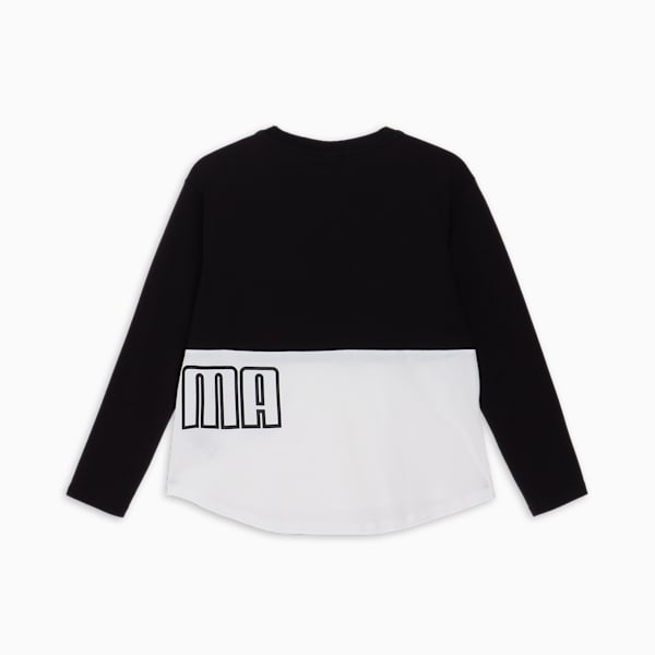 ウィメンズ プーマ パワー MX 長袖 Tシャツ, PUMA Black, extralarge-JPN