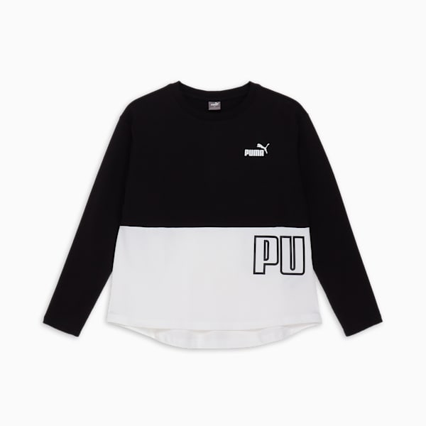 ウィメンズ プーマ パワー MX 長袖 Tシャツ, PUMA Black, extralarge-JPN