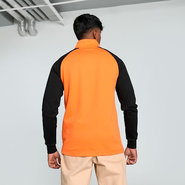 PUMA x one8 Full Zip Men's Slim Fit Sweat Jacket, Maple Syrup, extralarge-IND