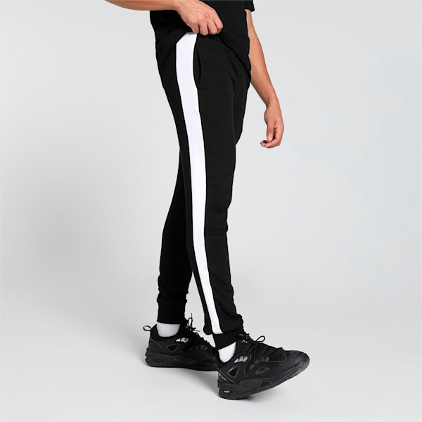 T7 Unisex Slim Fit Track Pants, PUMA Black, extralarge-IND