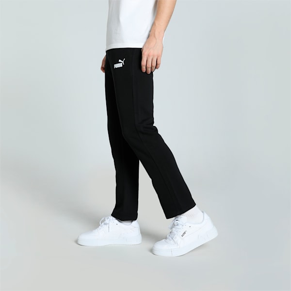 Men's Logo Pants, PUMA Black, extralarge-IND