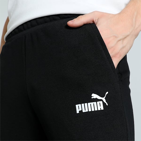 Men's Logo Pants, PUMA Black, extralarge-IND