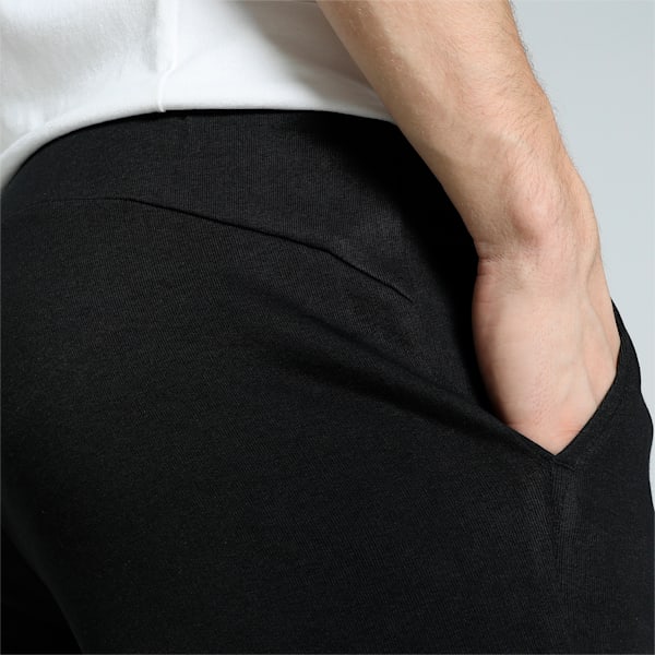 Men's Logo Pants, PUMA Black, extralarge-IND