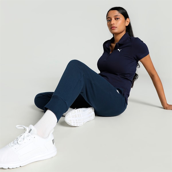 Women's Logo Sweatpants, Club Navy, extralarge-IND