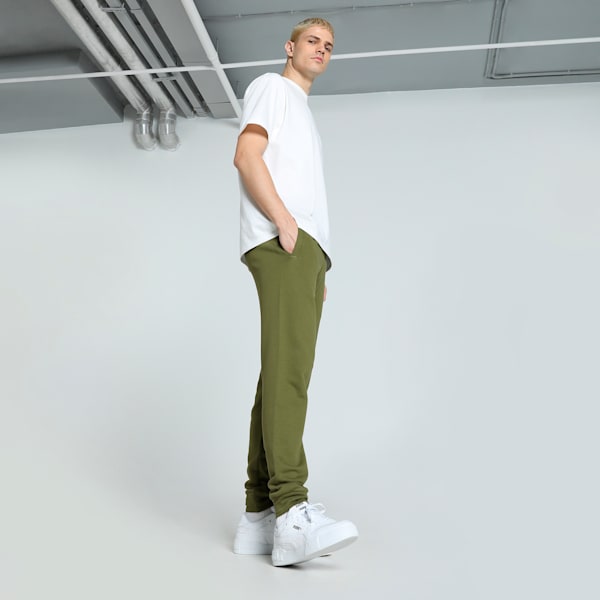 BETTER ESSENTIALS Men's Sweatpants, Olive Green, extralarge-IND