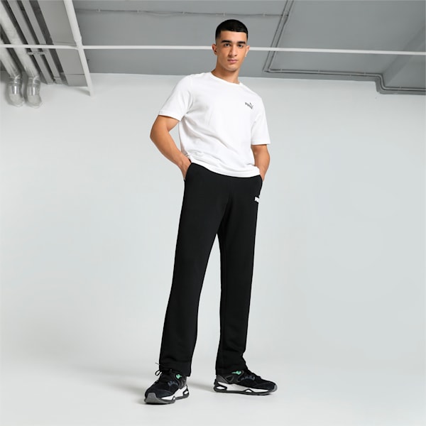 Men's Logo Pants, Puma Black, extralarge-IND