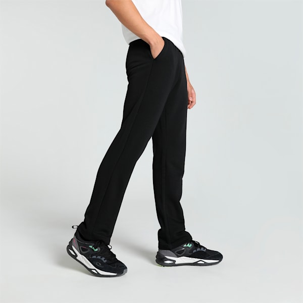 Men's Logo Pants, Puma Black, extralarge-IND