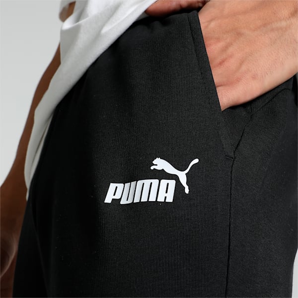 Men's Logo Pants, Puma Black, extralarge-IND