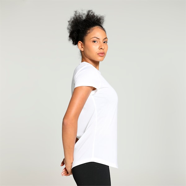 Active Women's T-shirt, Puma White, extralarge-IND