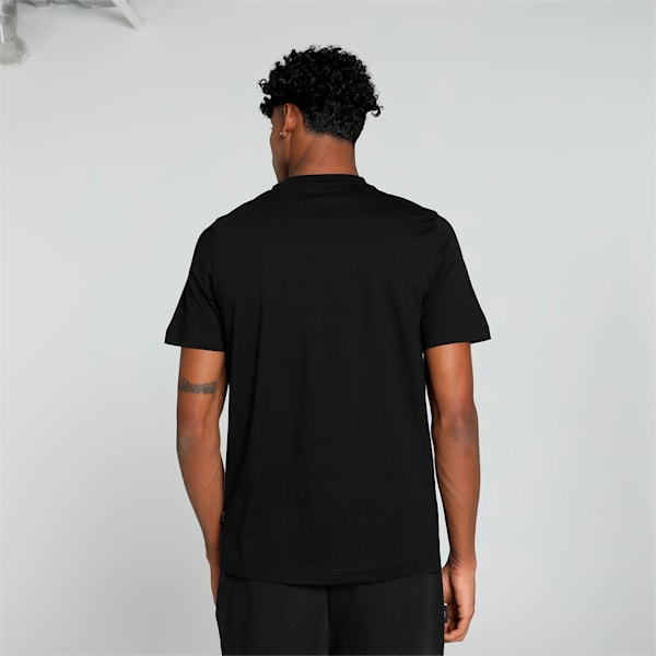 CAMO Graphic Men's T-shirt, PUMA Black, extralarge-IND